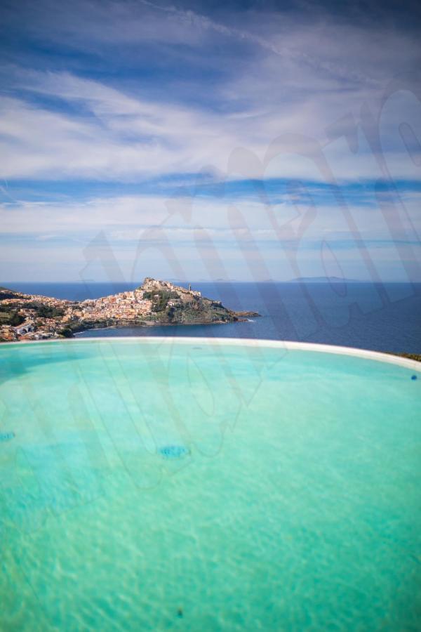 Villa BAJA MARAE con piscina privata Castelsardo Esterno foto